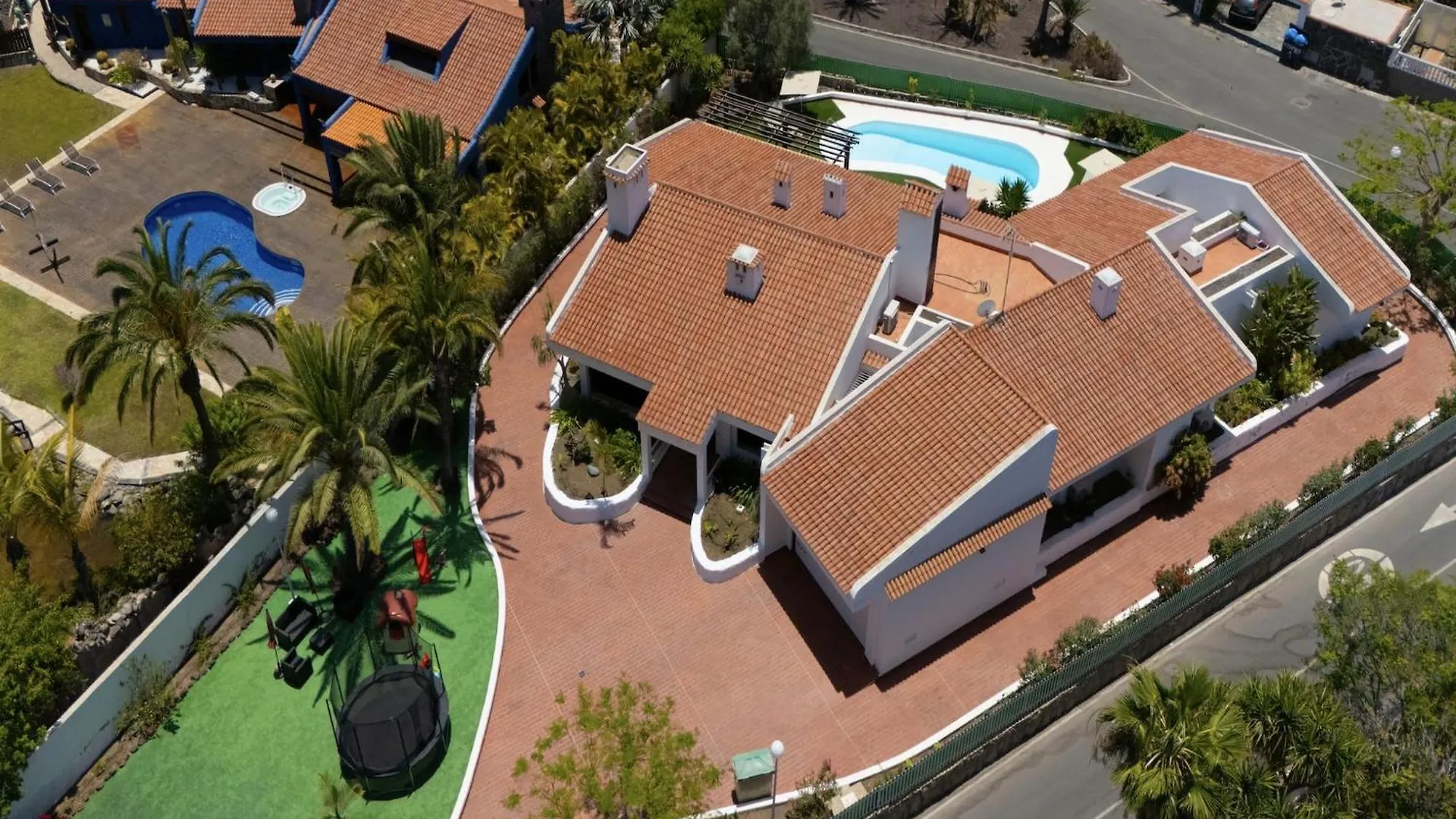 Alpesi faház Villa With Heated Pool In Gran Canaria San Bartolomé Spanyolország